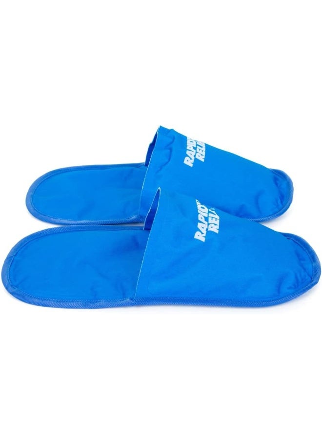 Rapid Relief Hot and Cold Therapy Slippers for Swollen and Painful Feet - Image 2